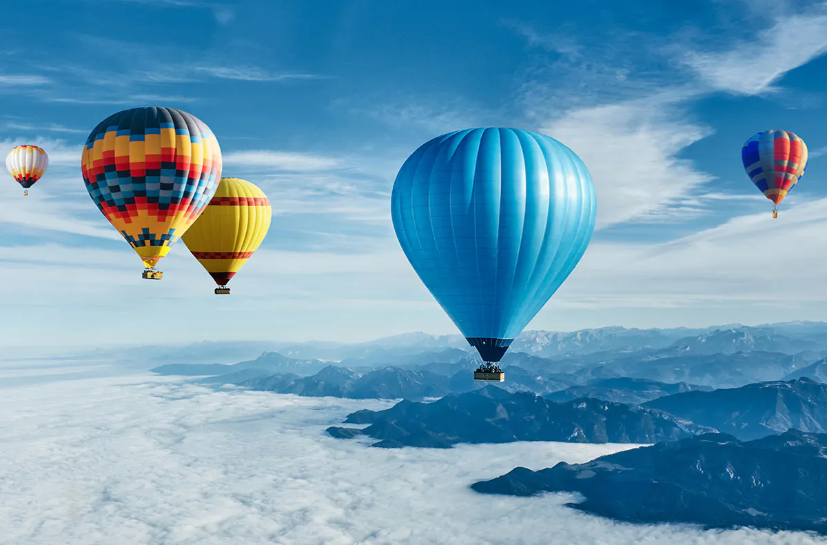 Alpen-Panorama Ballonfahrt Sindelsdorf - 5