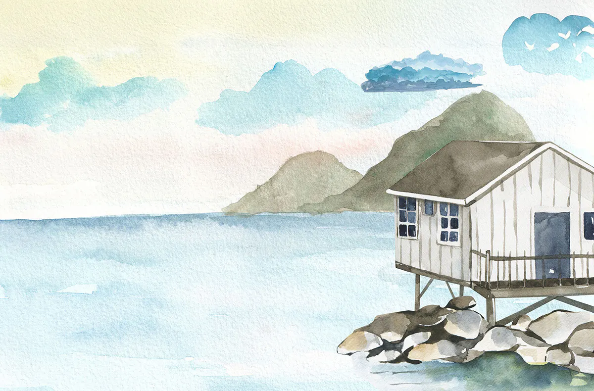 Aquarellmalkurs Südharz - 5