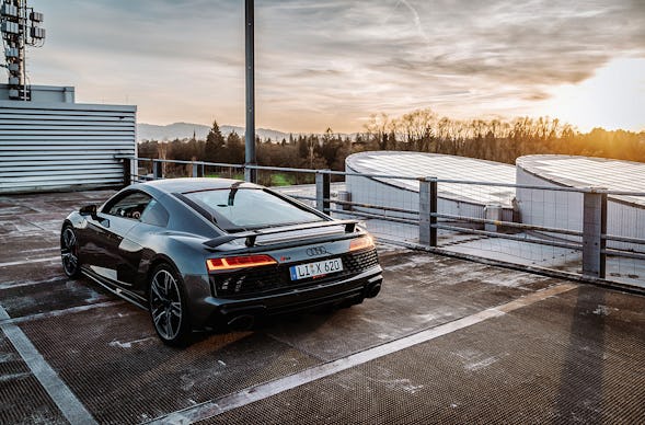 Audi R8 fahren Weißensberg (60 Min.)