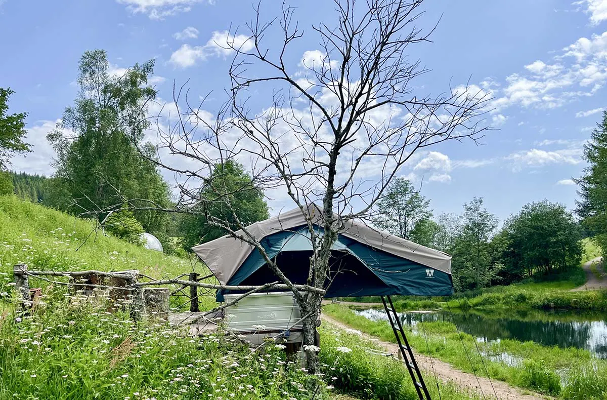 Außergewöhnlich Übernachten im Dachzelt Furtwangen für 2 (2 Nächte) - 5