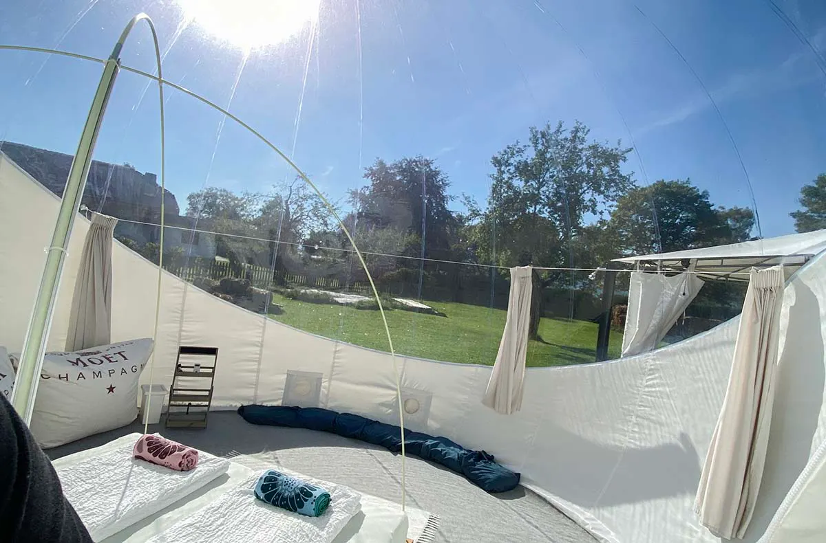 Außergewöhnliche Übernachtung im Bubble Tent Weyregg am Attersee für 2 (1 Nacht) - 5