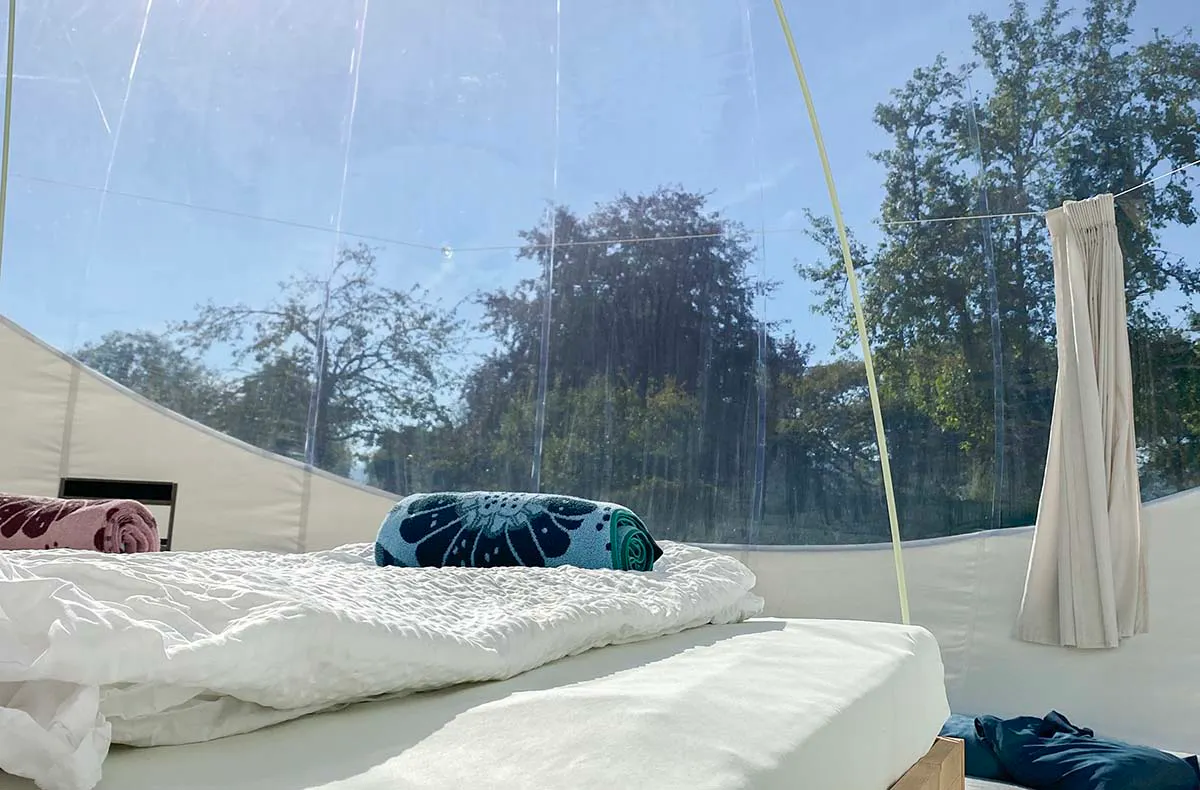 Außergewöhnliche Übernachtung im Bubble Tent Weyregg am Attersee für 2 (1 Nacht) - 6