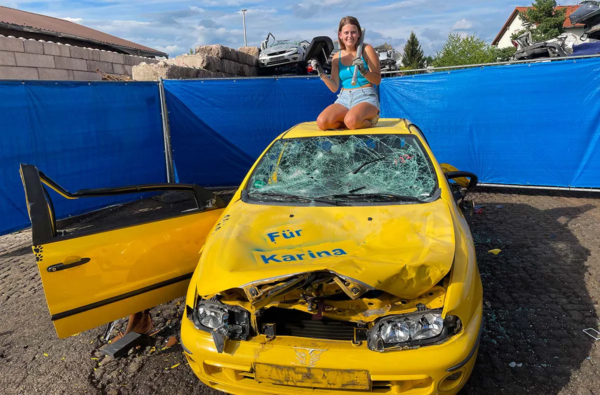 Auto zertrümmern Nürnberg - 5