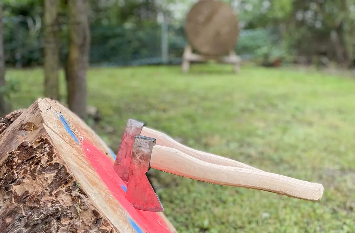 Axtwerfen Großpösna - 5