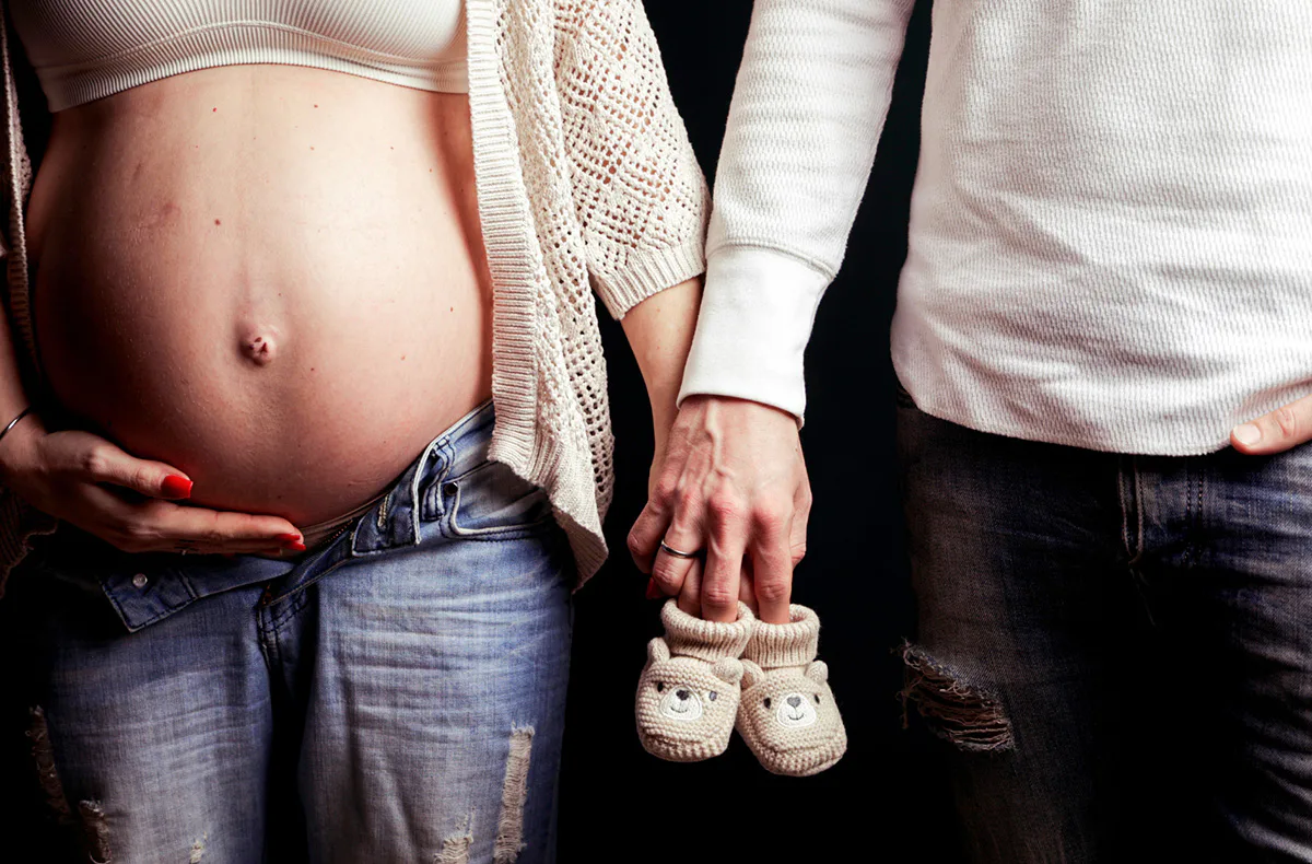 Babybauch Fotoshooting Mönchengladbach - 1