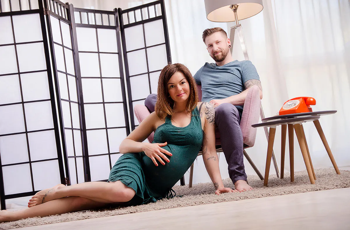 Babybauch Fotoshooting Berlin-Buch - 8