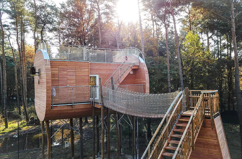 Außergewöhnlich Übernachten im Baumhaus für 2 (2 Nächte) in Dörverden