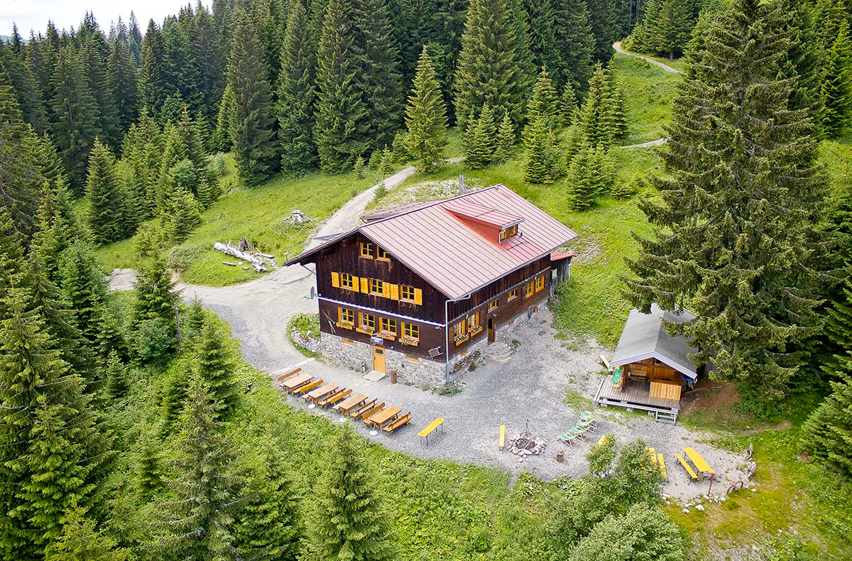 2 Nächte in der Berghütte in Oberstdorf für 2