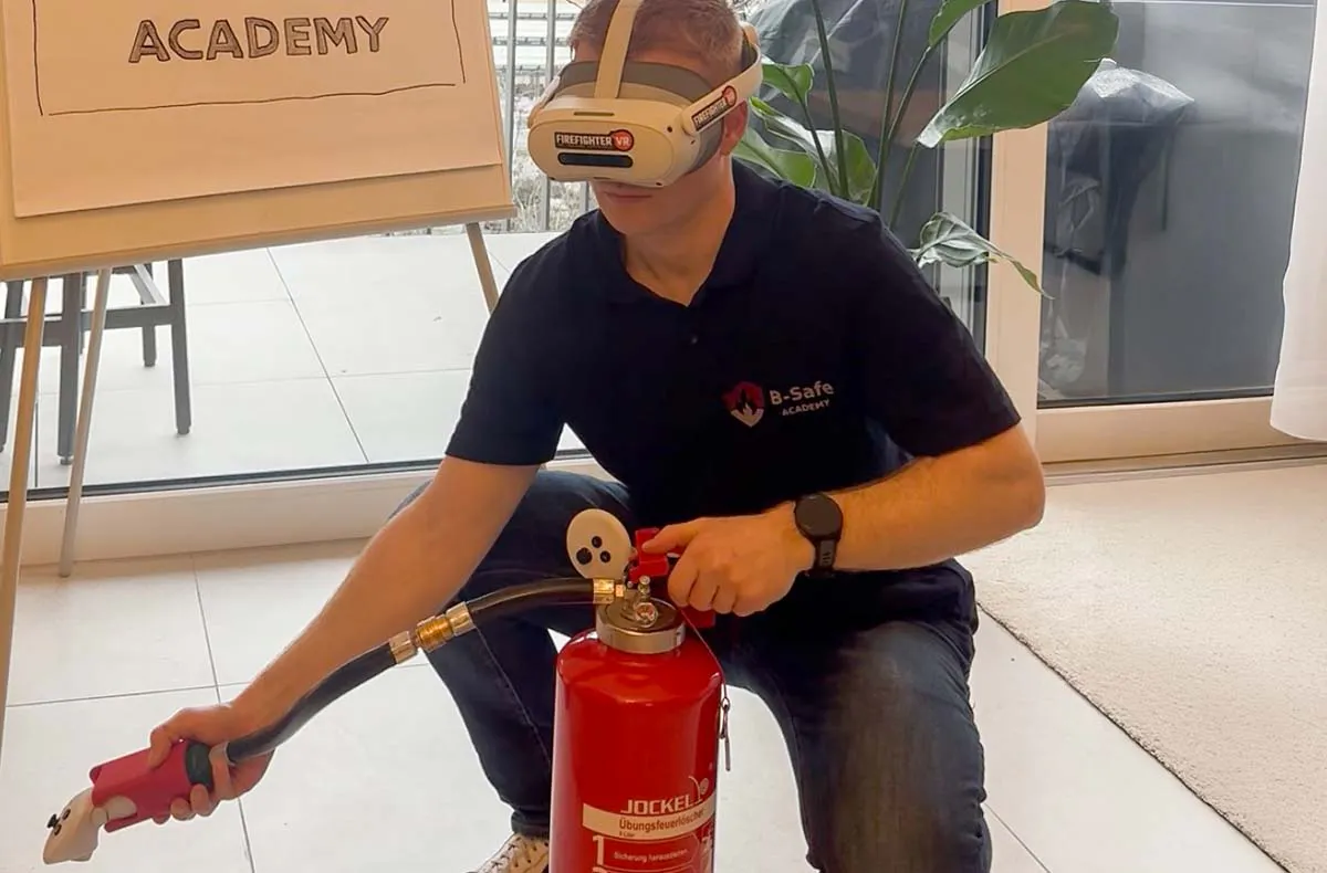Brandschutztraining mit VR Mainz - 4