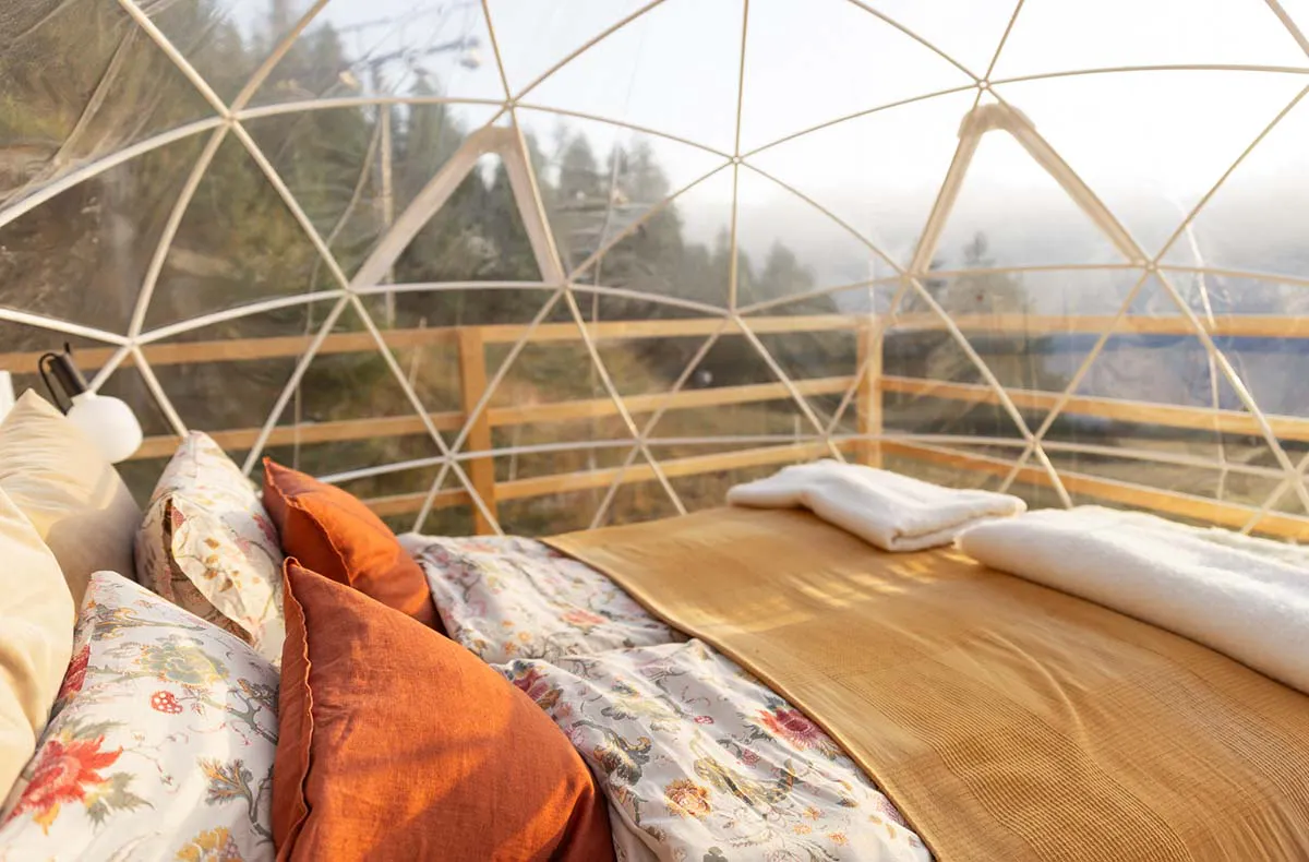 Bubble Übernachtung in der Sternengucker Suite für 2 (1 Nacht) in Wallis - 2