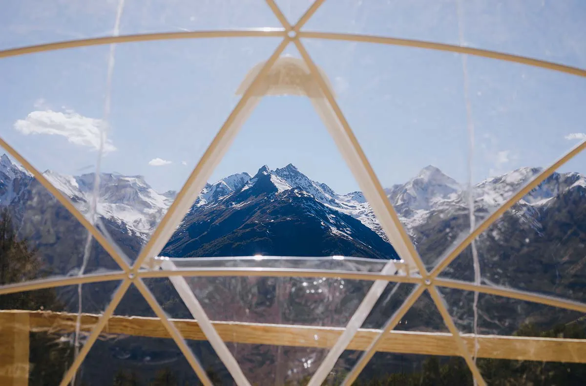 Bubble Übernachtung in der Sternengucker Suite für 2 (1 Nacht) in Wallis - 4