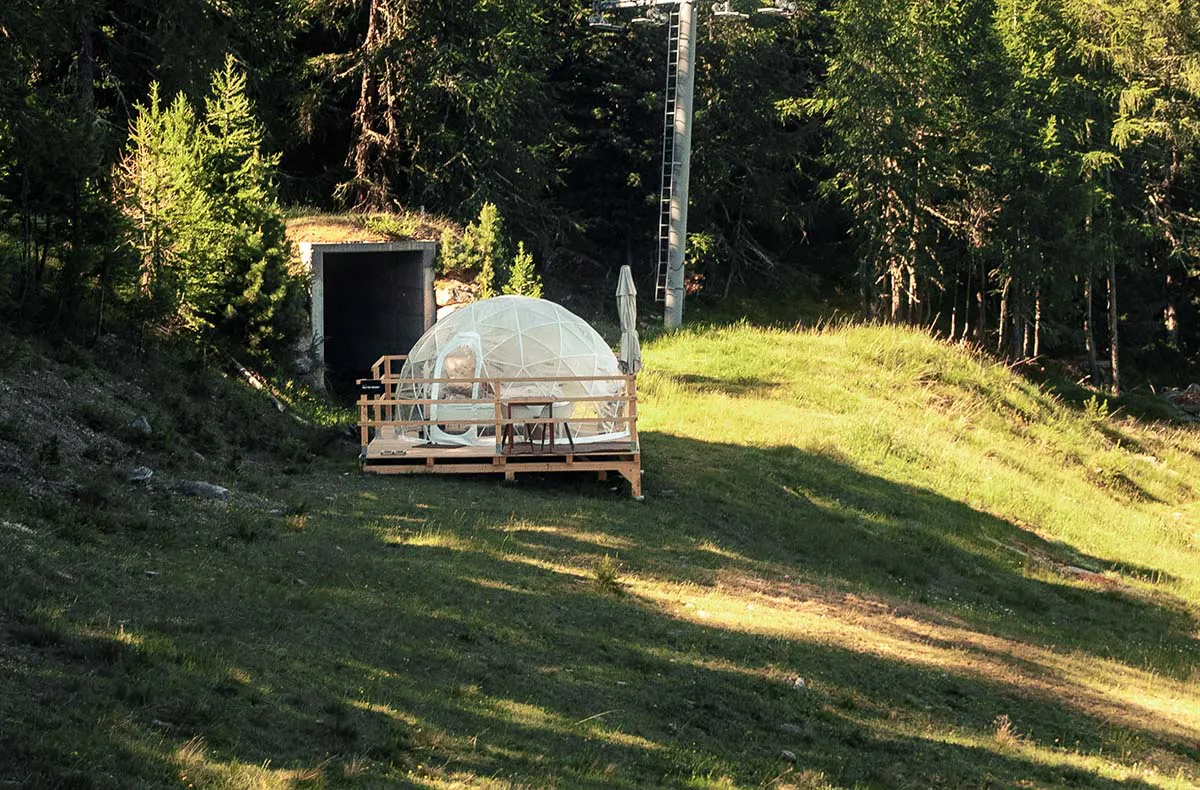 Bubble Übernachtung in der Sternengucker Suite für 2 (1 Nacht) in Wallis - 8