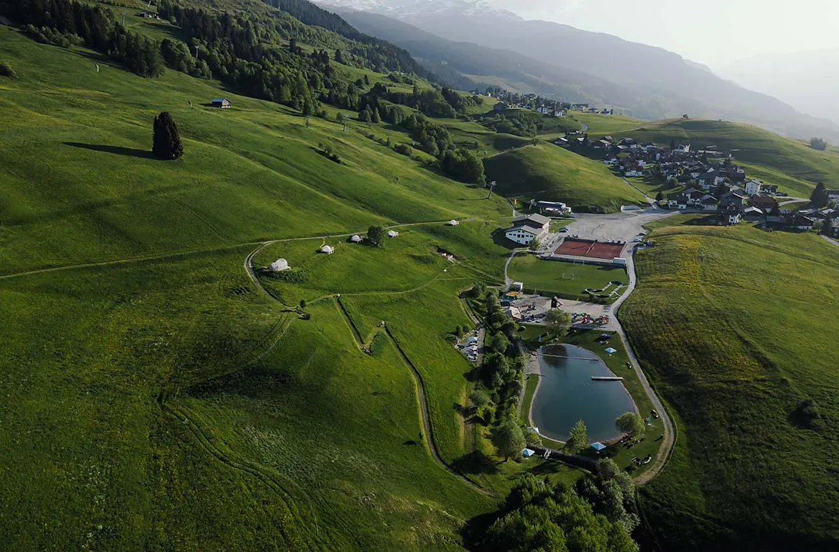 Bubble Übernachtung in der Bergfenster- Suite für 2 (1 Nacht) in Graubünden - 8