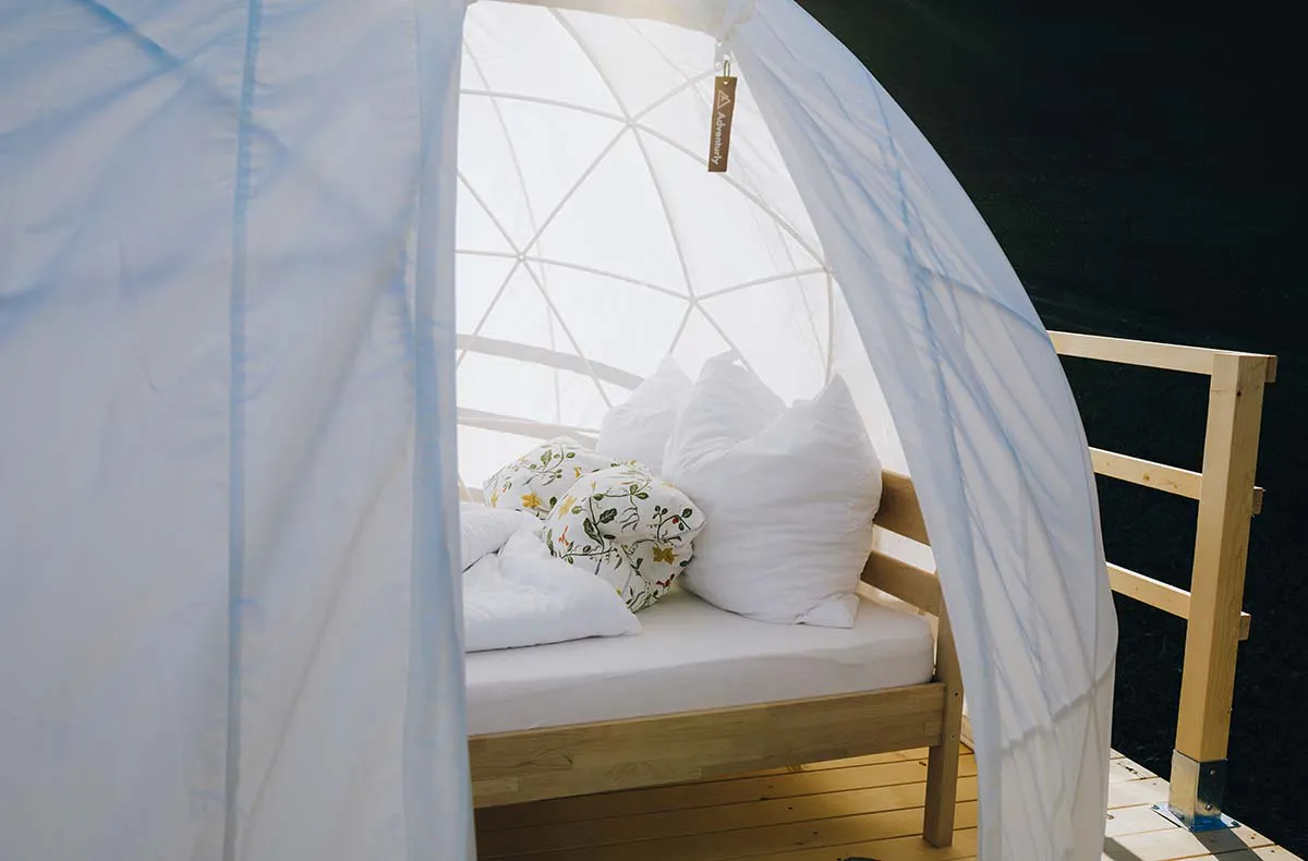 Bubble Übernachtung in der Bergfenster- Suite für 2 (1 Nacht) in Vella - 6