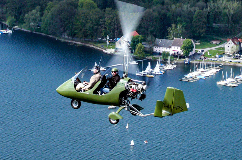 Tragschrauber Rundflug Büren (60 Min.)