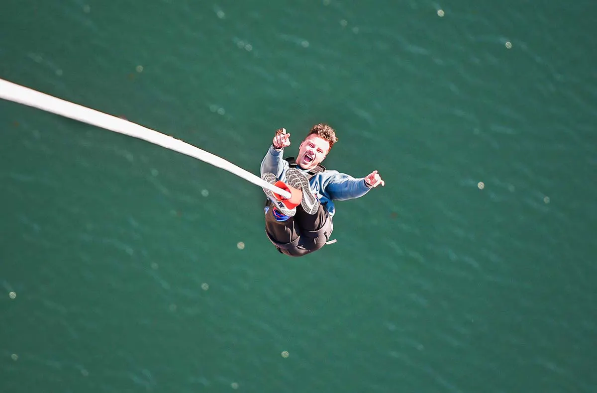 Bungee springen am Stockhorn - 4