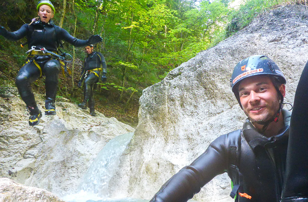 Canyoning Einsteigertour Weyregg - 5