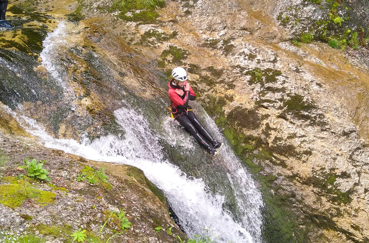 Canyoning Halbtagestour St. Gallen - 5