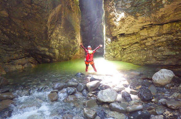 Canyoning-Tour Dornbirn (Fortgeschrittene)