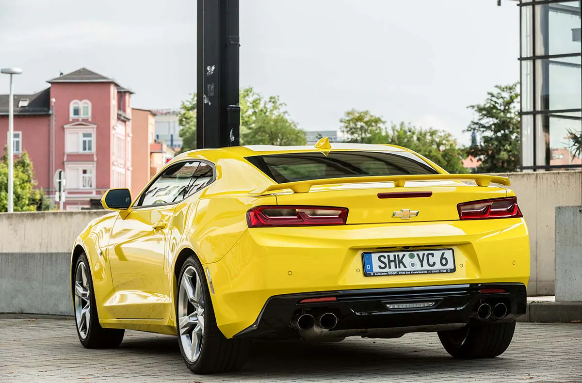 Chevrolet Camaro fahren Weißenborn (1 Tag) - 6