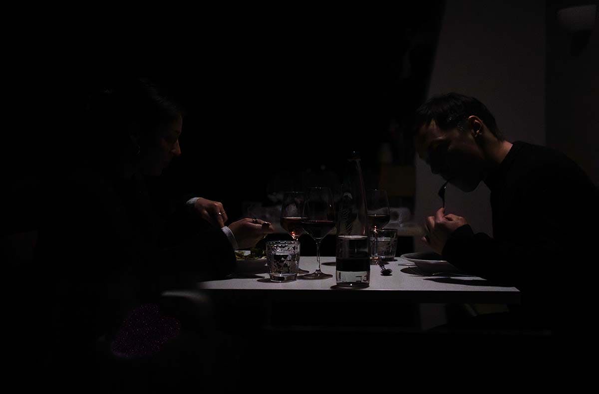 Dinner in the Dark für 2 Essen
