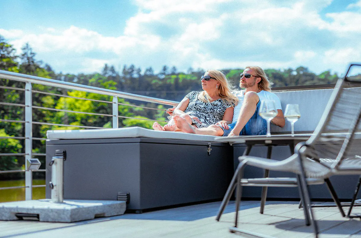 Elektro Hausboot fahren Mettlach - 6