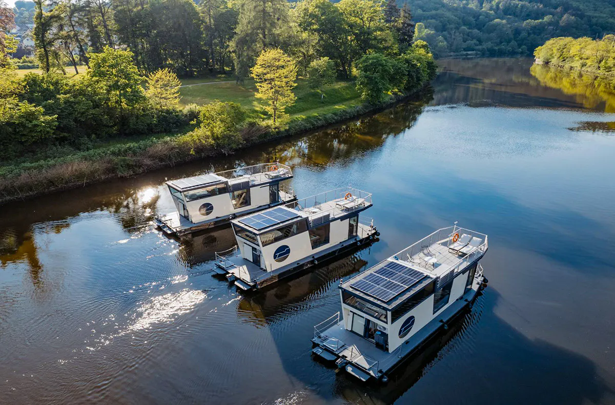 Elektro Hausboot fahren Mettlach - 7