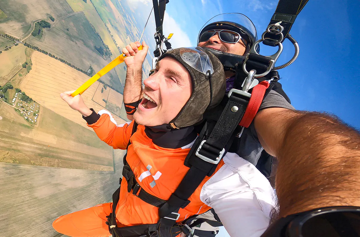 Fallschirm Tandemsprung Gransee - 6