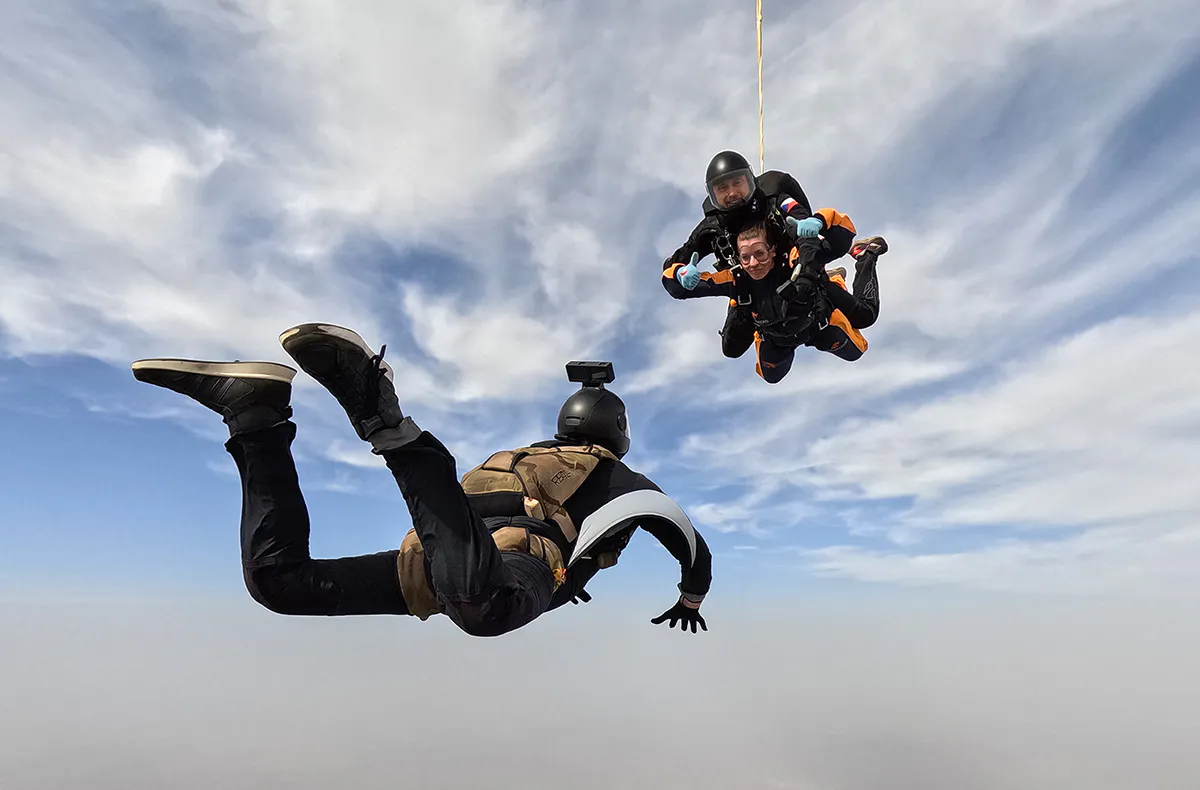 Fallschirm Tandemsprung in Most (Tschechien) - 5
