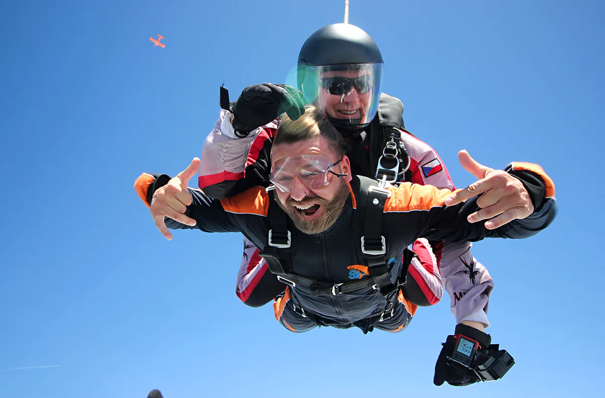Fallschirm Tandemsprung in Most (Tschechien) - 9