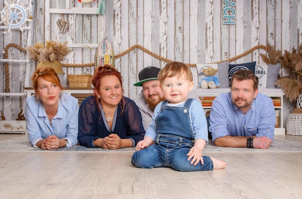Familien Fotoshooting Berlin-Buch für 6