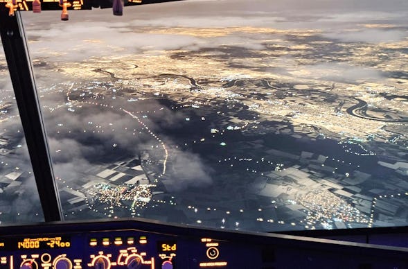 Flugsimulator A320 für 2 Langenfeld (120 Min.)