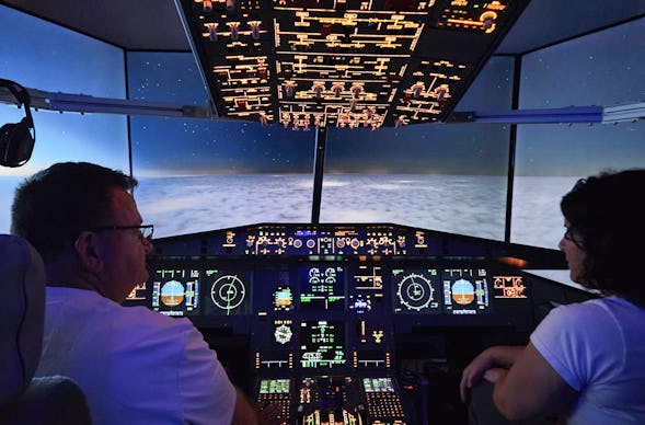 Flugsimulator A320 für 2 Langenfeld (180 Min.)
