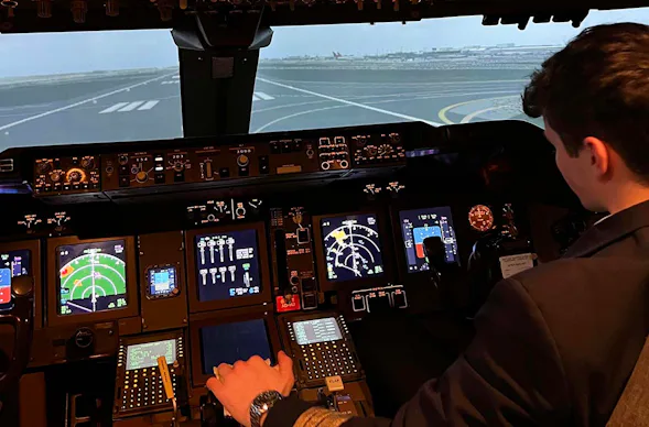 Flugsimulator Boeing 747 Bensheim