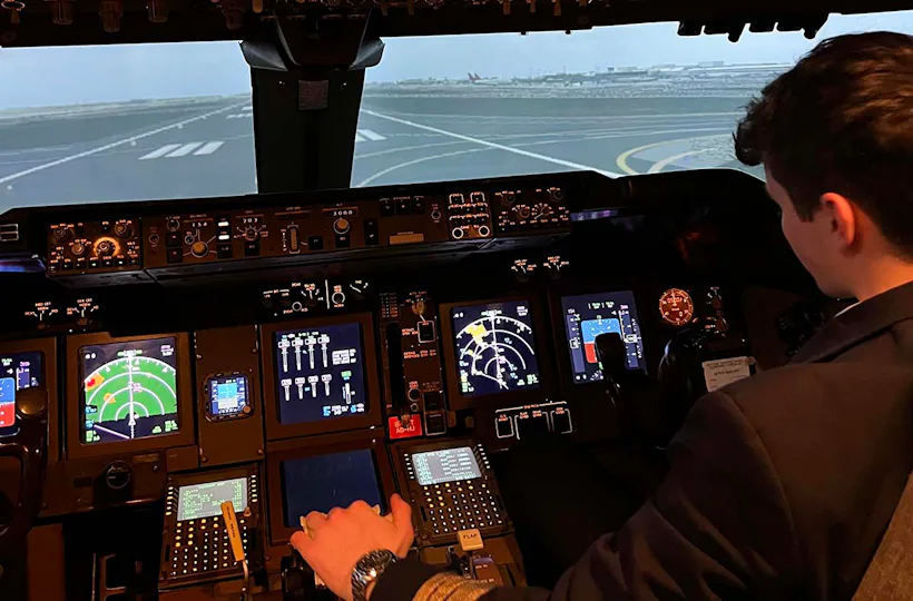 Flugsimulator Boeing 747 Bensheim