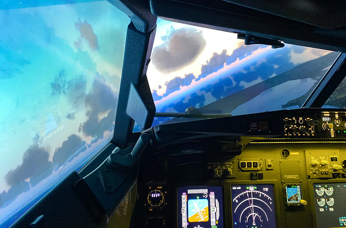 Flugsimulator Boeing 737 Backnang - 5