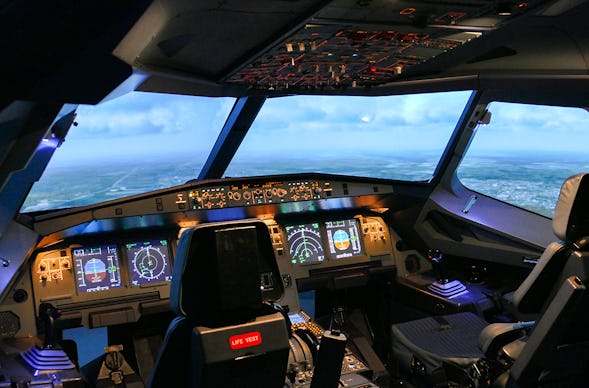 Flugsimulator Nürnberg (A320 - Economy)