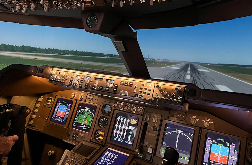 Flugsimulator Bornheim (Boeing 747 - Economy)