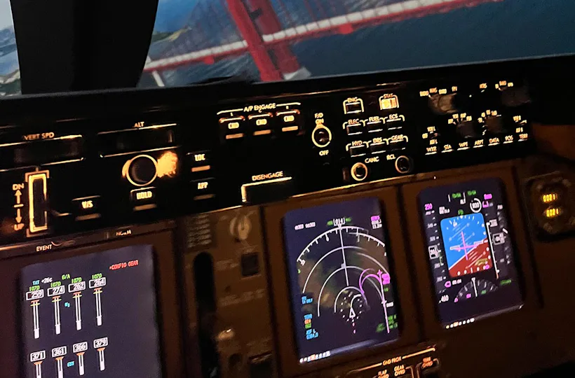 Flugsimulator Köln (Boeing 747 - Economy kurz)