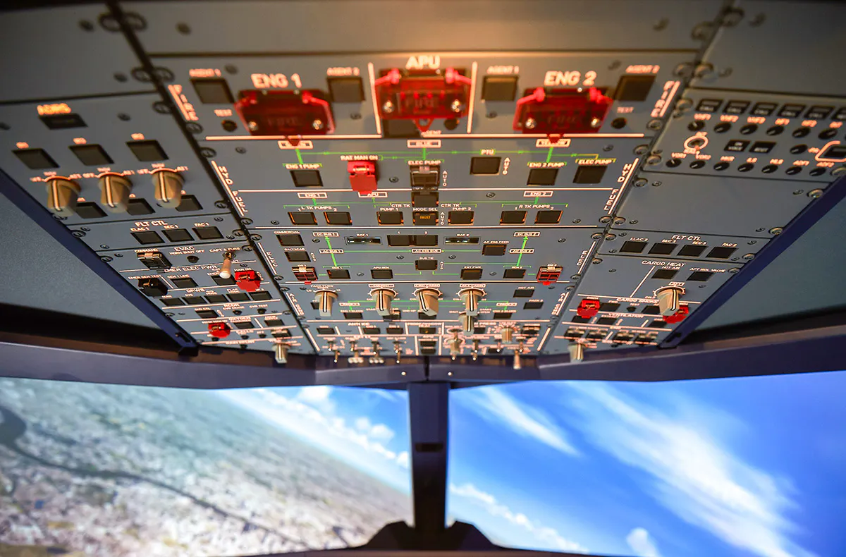 Flugsimulator Nürnberg (A320 - Economy) - 6