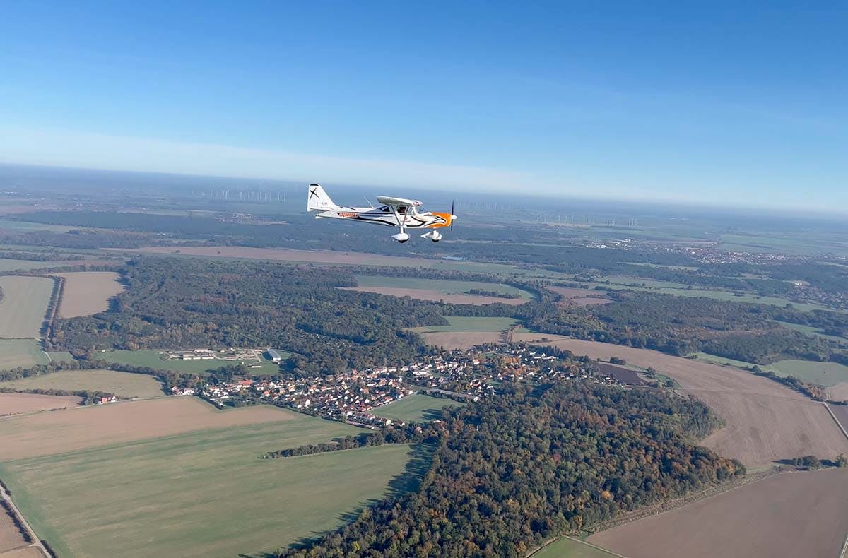 Flugzeug Rundflug Dessau-Roßlau (2,5 Std.) - 5