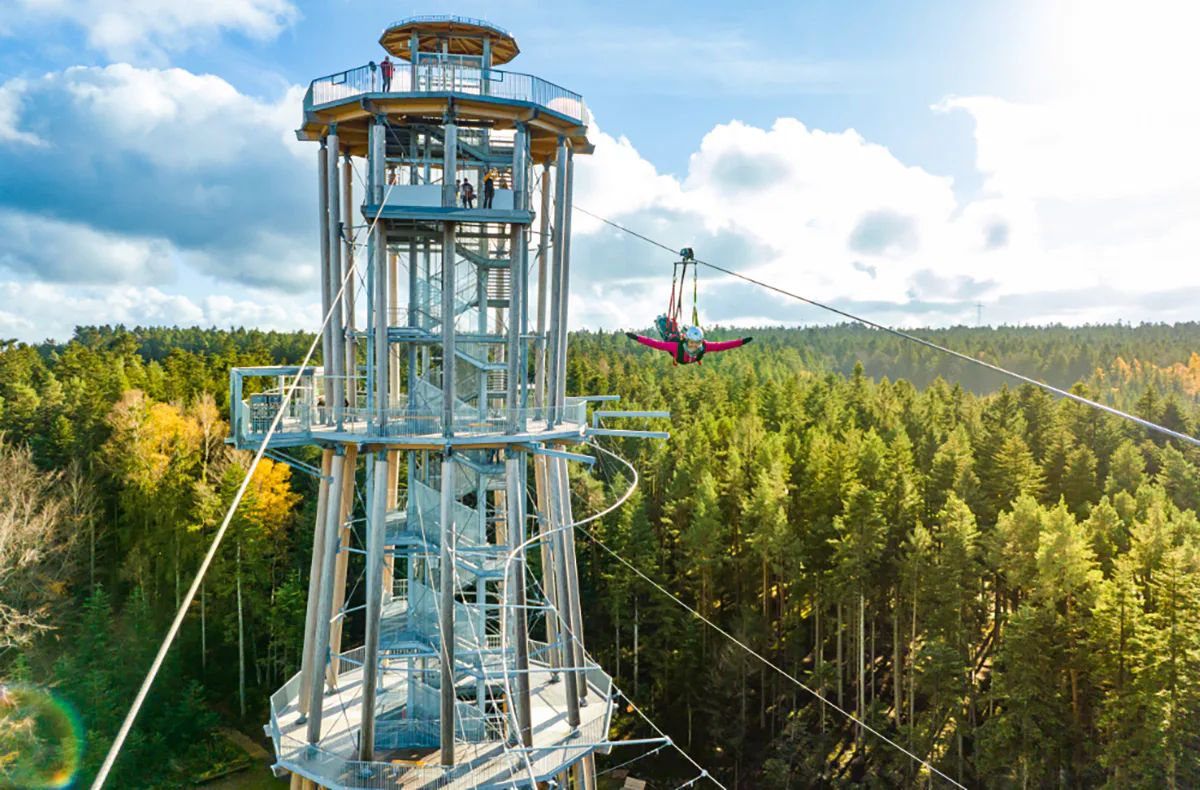 Flying Fox Schwarzwald für 2 Schömberg - 3