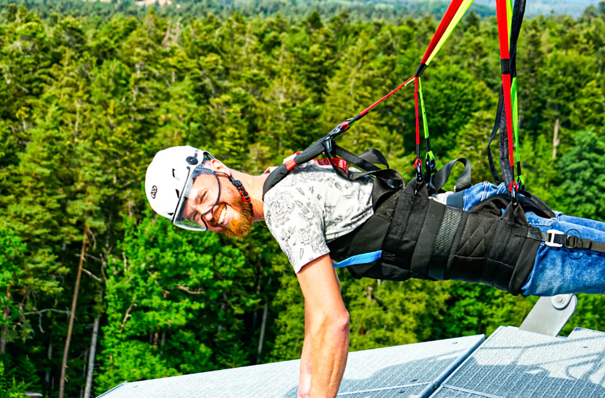Flying Fox Schwarzwald für 2 Schömberg - 1