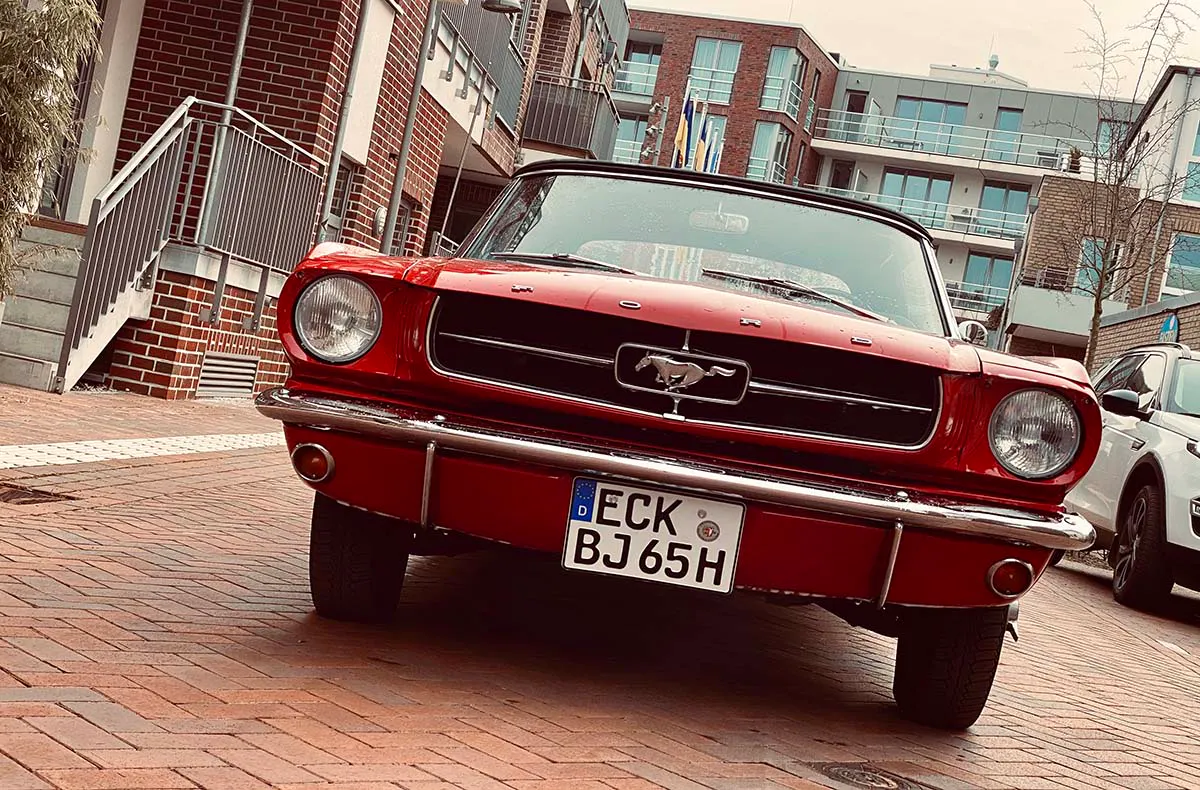 Ford Mustang Oldtimer fahren Wismar - 4