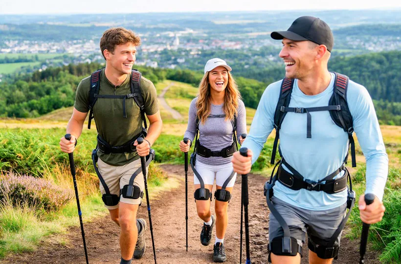 Geführte Wanderung mit Exoskelett Rösrath
