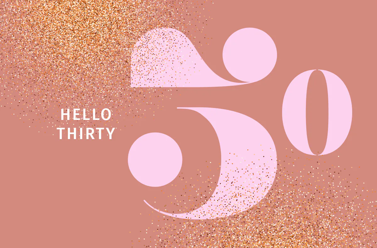 Flexibles Geschenk 30. Geburtstag (Hello Thirty) - 4