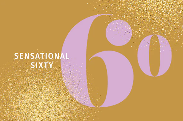 Flexibles Geschenk 60. Geburtstag (Sensational Sixty)