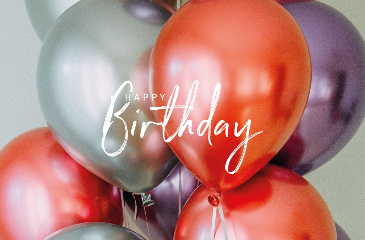 Flexibles Geschenk Happy Birthday - 6