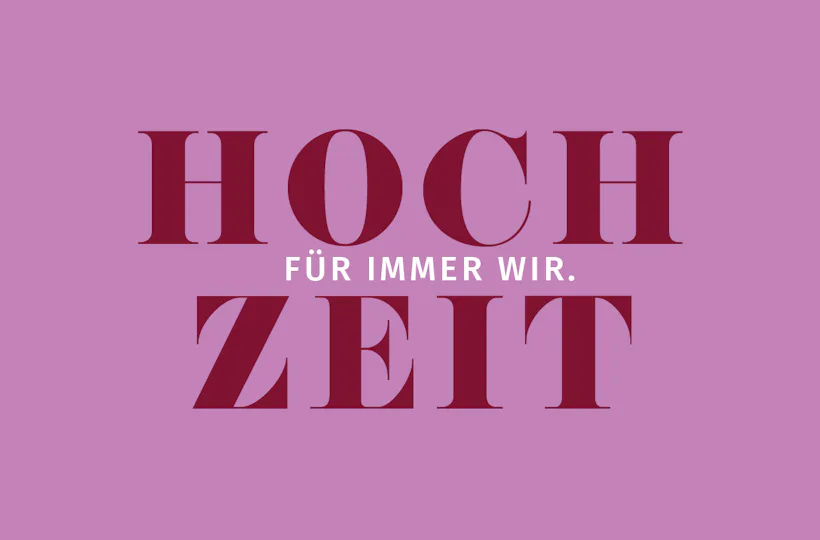 Flexibles Geschenk Hochzeit