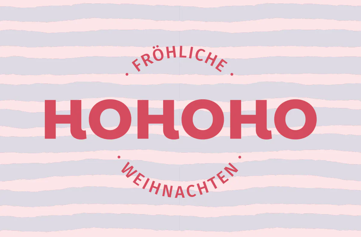 Flexibles Geschenk HoHoHo